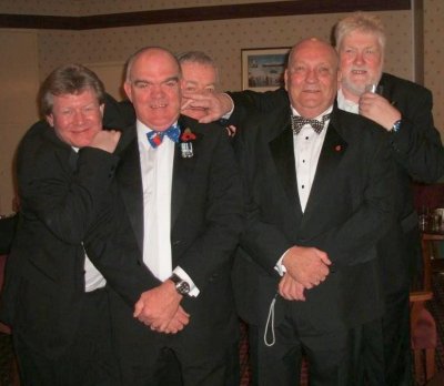 Bill Bailey, Tom Brown, Robin Ayling, Taff Thomas, Archie Gemmill